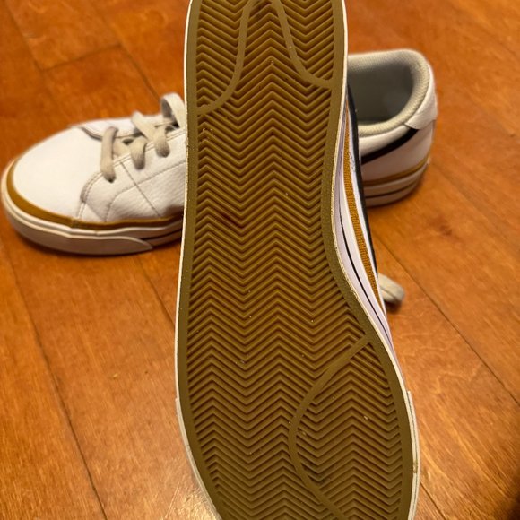 Nike Court Legacy Shoes | White/Desert Ochre/Black | 10.5m / 12w - Picture 5 of 15